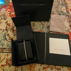David Yurman 5mm Men’s Sterling Silver Bracelet